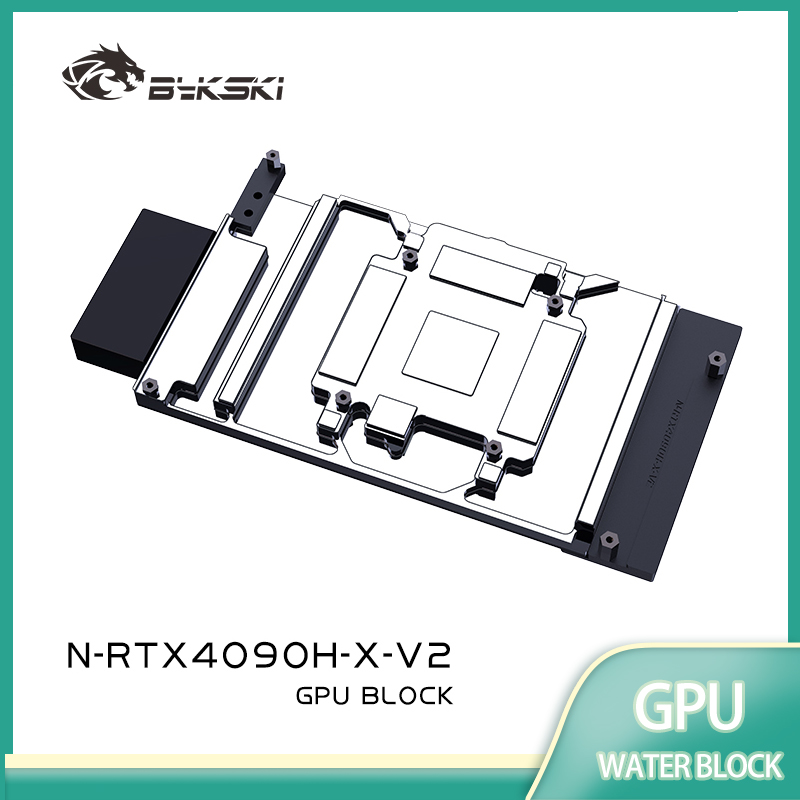 Rtx 4090 Water Block Full Cover - Bloco de GPU Bykski para Placa