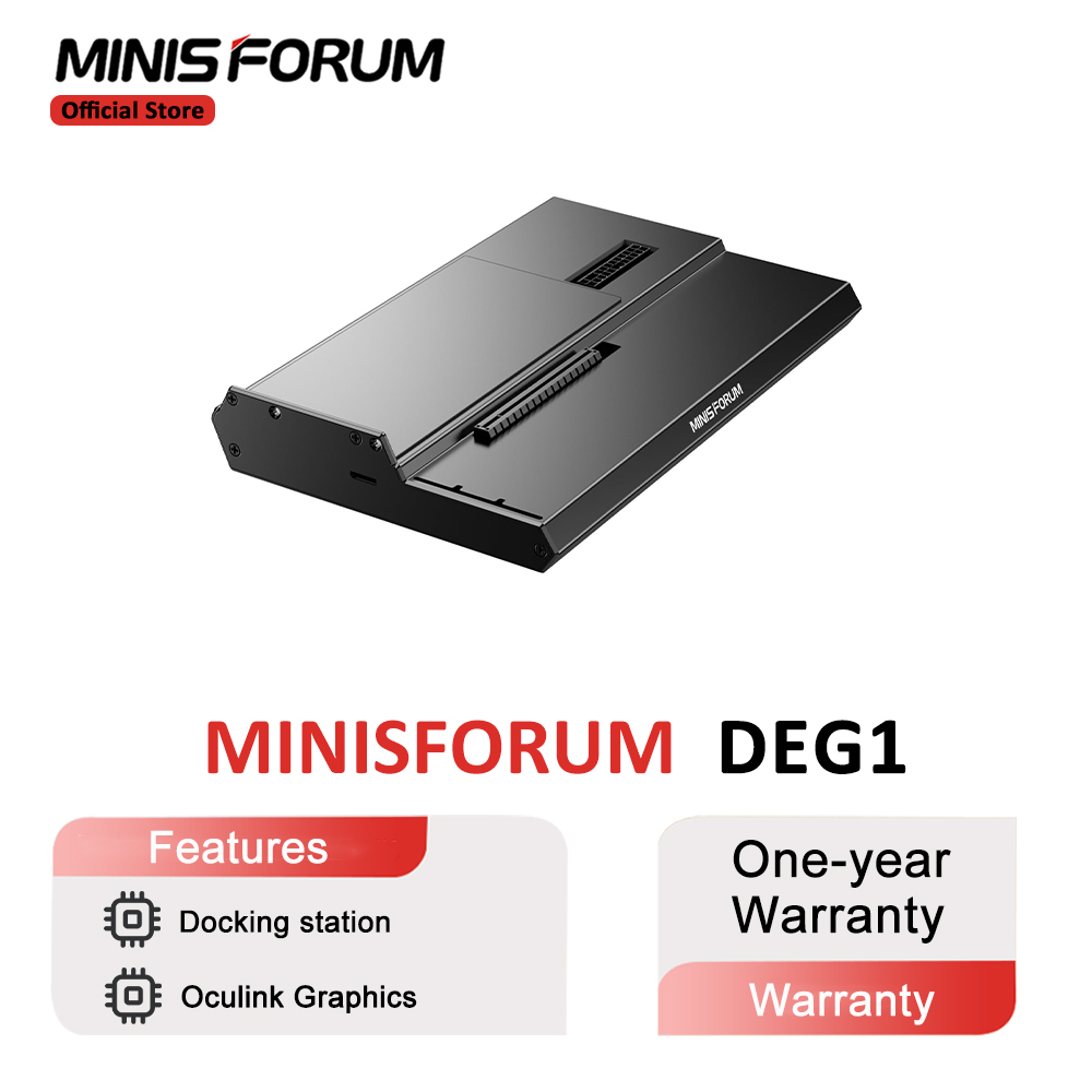 Oculink Gpu Dock Station - MINISFORUM DEG1 Estação Dock GPU Externa