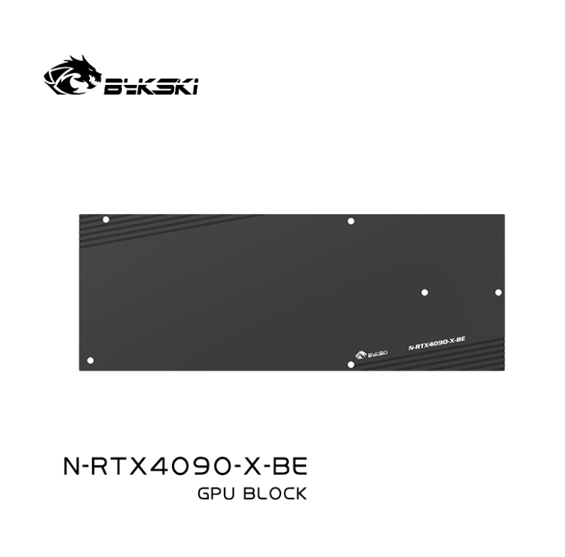 Rtx 4090 Water Block Full Cover - Bykski gpu bloco de água para