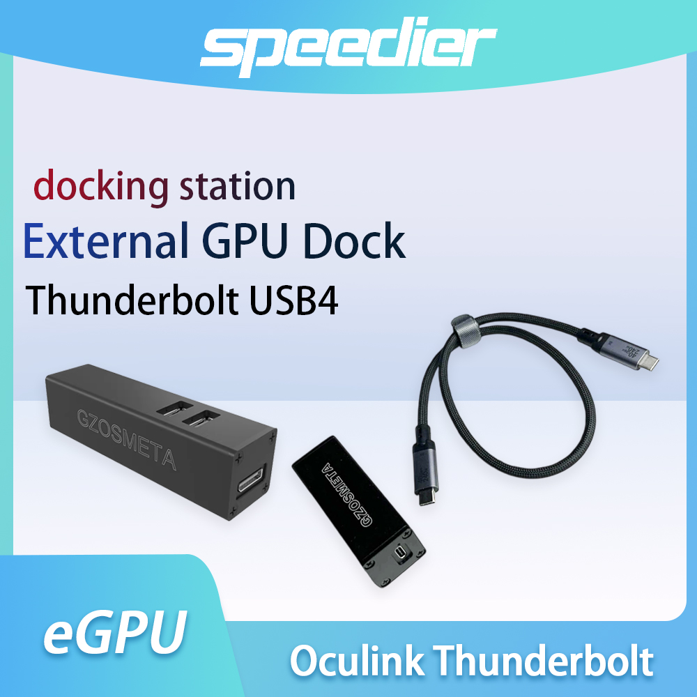 Oculink Gpu Dock Station - Adaptador Oculink Thunderbolt USB4 para Laptop,