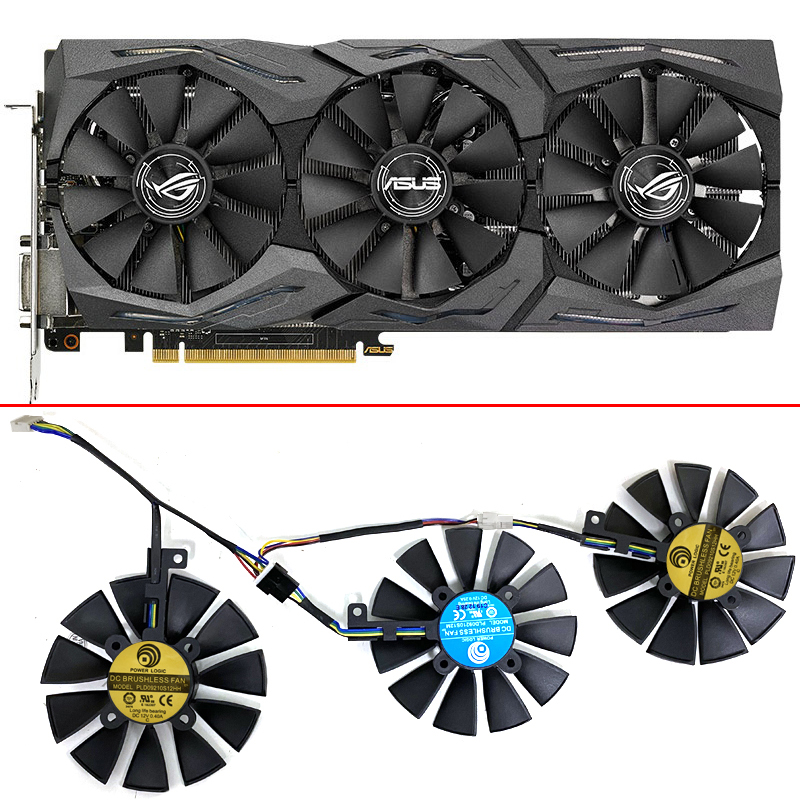 Rtx 3090 24Gb Gddr6X - Ventoinha Cooler PLD09210S12HH para ASUS, placa