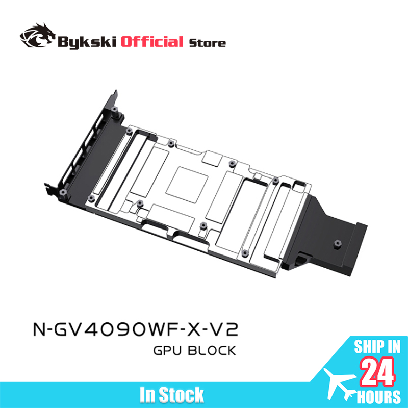 Rtx 4090 Water Block Full Cover - Bykski N-GV4090WF-X-V2 bloco gpu para gigabyte