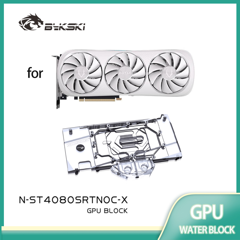 Rtx 4080 Water Cooling Block - Bloco de GPU Bykski para Placa