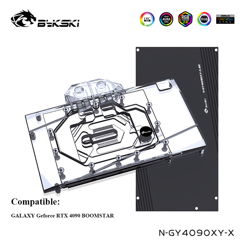 Bykski refrigerador de água de - Rtx 4090 Water Block Full Cover avaliação e preço