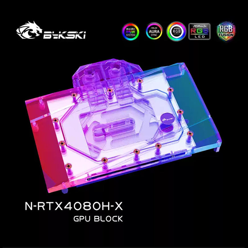 Bykski gpu bloco de água para  - Rtx 4080 Water Cooling Block avaliação e preço