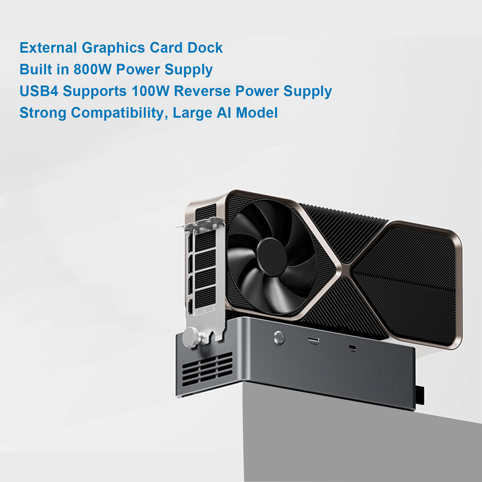 Estação de Acoplamento EGPU co - Oculink Gpu Dock Station avaliação e preço