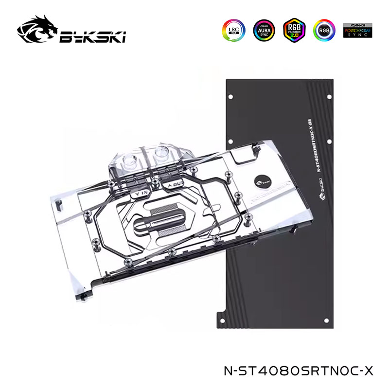 Bykski bloco de água serve par - Rtx 4080 Water Cooling Block avaliação e preço
