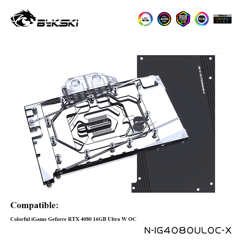Bykski refrigerador de água pa - Rtx 4080 Water Cooling Block avaliação e preço