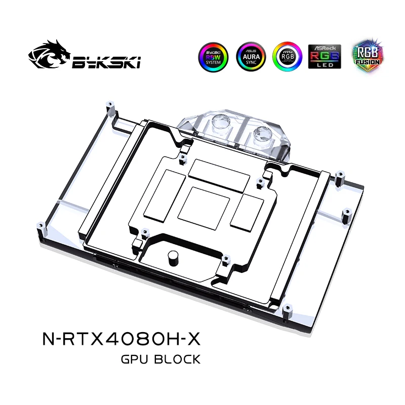 Bykski N-RTX4080H-X GPU Block  - Rtx 4080 Water Cooling Block avaliação e preço