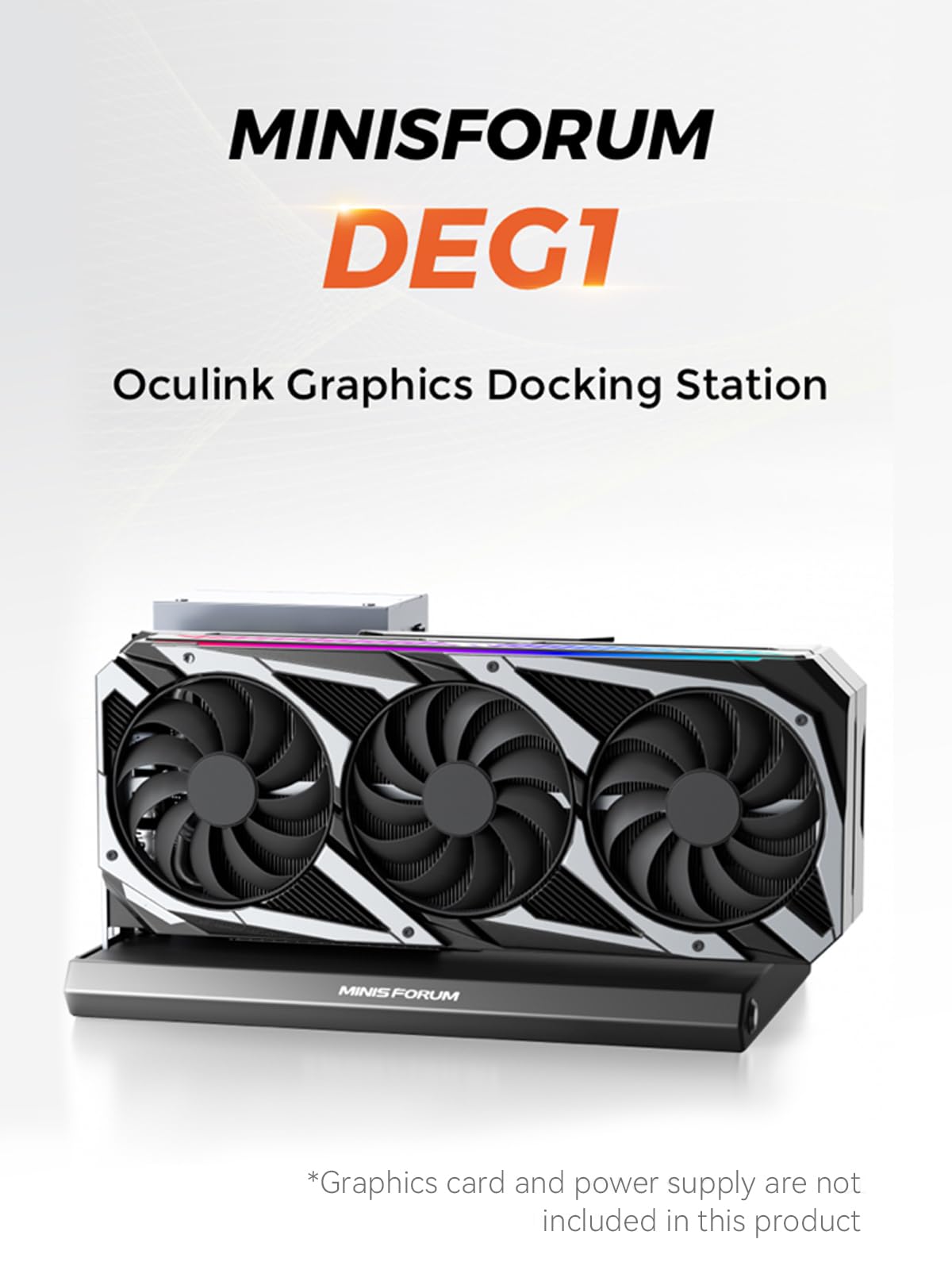 MINISFORUM DEG1 Estação Dock G - Oculink Gpu Dock Station avaliação e preço