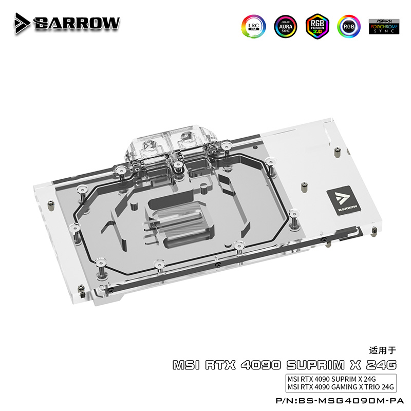 Bloco de água de cobertura tot - Rtx 4090 Water Block Full Cover avaliação e preço