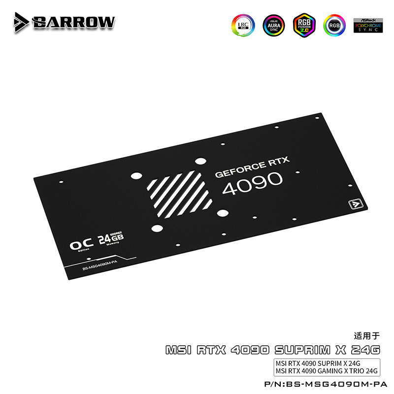 Bloco de água de cobertura tot - Rtx 4090 Water Block Full Cover avaliação e preço