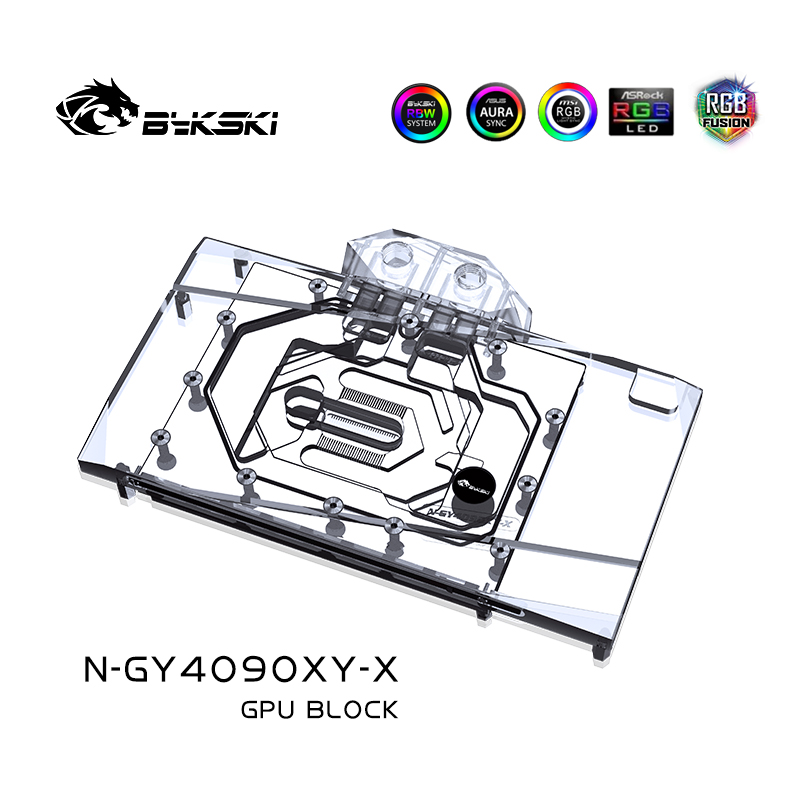 Bykski N-GY4090XY-X GPU Block  - Rtx 4090 Water Block Full Cover avaliação e preço