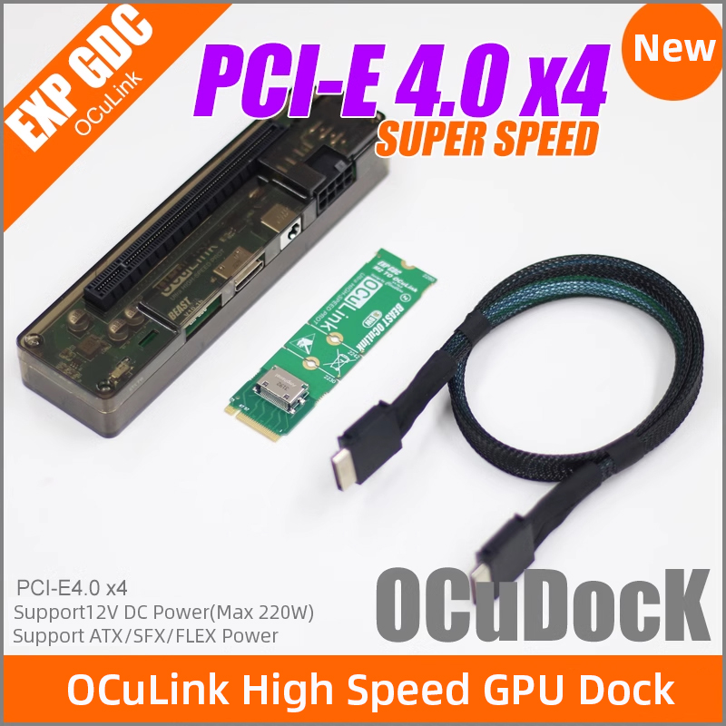 Adaptador de Placa Gráfica Ext - Oculink Gpu Dock Station avaliação e preço