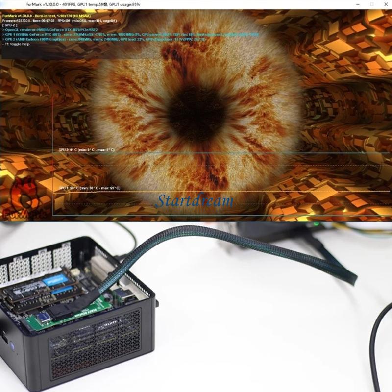 GDC Laptop Placa Gráfica Exter - Oculink Gpu Dock Station avaliação e preço