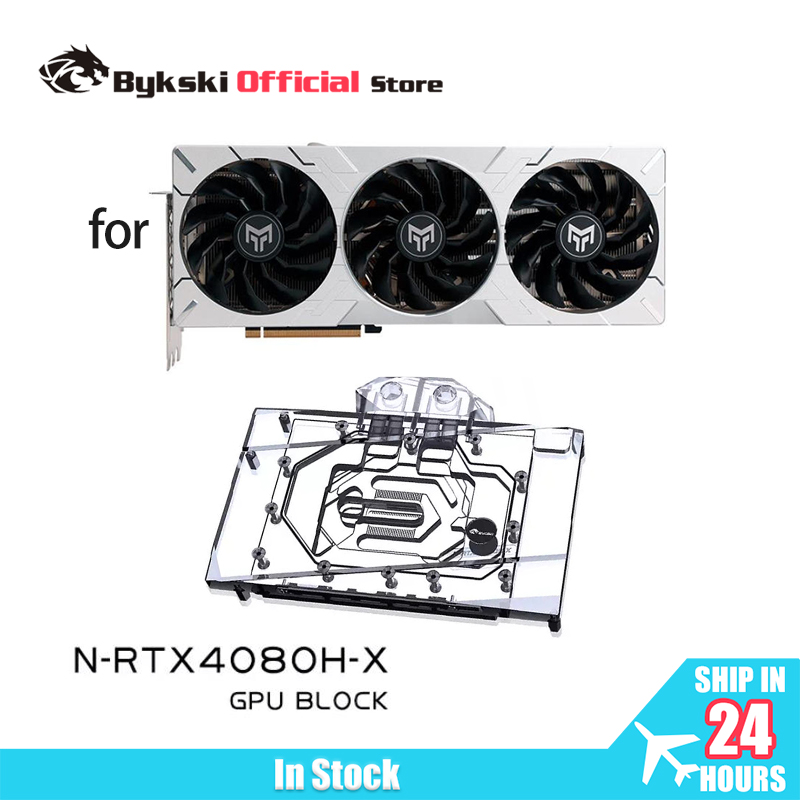 Bykski gpu bloco usado para nv - Rtx 4080 Water Cooling Block avaliação e preço