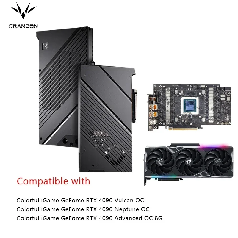 Bloco de água Granzon para pla - Rtx 4090 Water Block Full Cover avaliação e preço